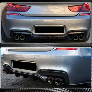 Задний Диффузор Бампера V1 для M-Sport/M6, Карбон фото 3