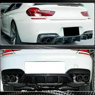 Задний Диффузор Бампера V1 для M-Sport/M6, Карбон фото 4