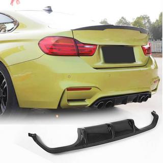 Задний Диффузор Бампера V8 (для F80, Карбон) BMW 3 серия F30/F31 2012-2019 гг. фото 2