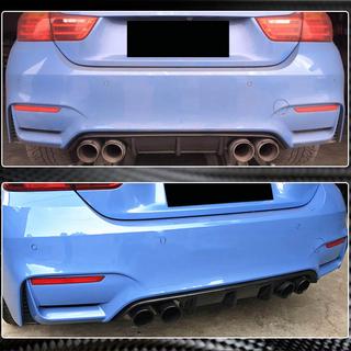 Задний диффузор V10 (для F80, Карбон) BMW 3 серия F30/F31 2012-2019 гг. фото 2