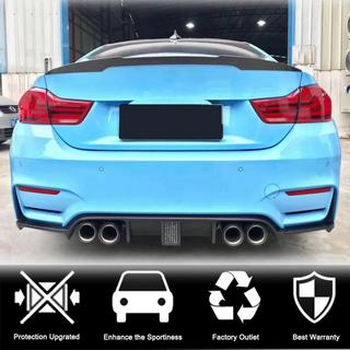 Диффузор заднего бампера V12 (для F80, Карбон) BMW 3 серия F30/F31 2012-2019 гг. фото 2