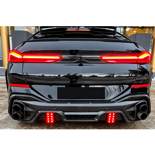 Задний диффузор для M-Sport (2018-2022, карбон) фото 1