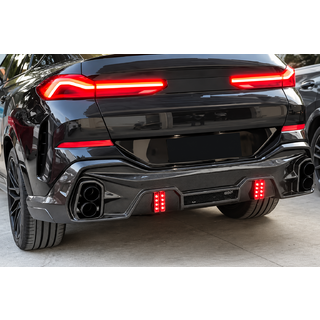 Задний диффузор для M-Sport (2018-2022, карбон) фото 3