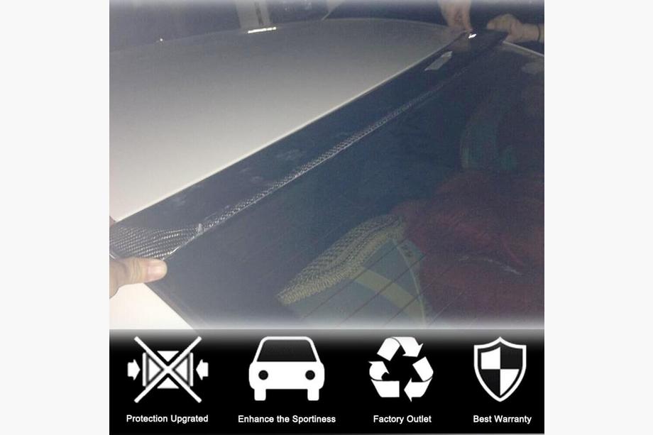 BMW 1 серия E81/E82/E87/E88 2004-2011 гг. Бленда спойлера заднего стекла (для E82, Карбон) Фото 3