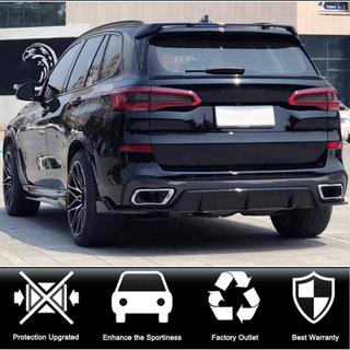 Спойлер заднего стекла V4 (Натуральный карбон) BMW X5 G05 2019–2026 гг. фото 3