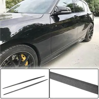 Накладки на пороги (для M-Sport 2015-2019, Карбон) фото 1