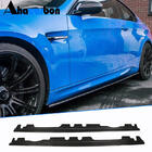 BMW 3 серия E92/E93 2006–2013 гг. Накладки на пороги (Карбон) фото 1