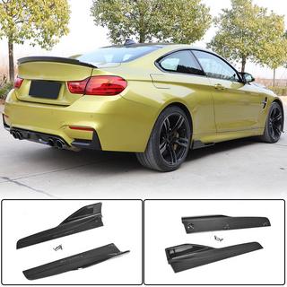 Накладки на пороги V3 (в стиле M3, Карбон) BMW 3 серия F30/F31 2012-2019 гг. фото 1