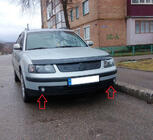 Volkswagen Passat B5 1997-2005 гг. Противотуманные Фары (1997-2000, с LED Лампами) фото 3