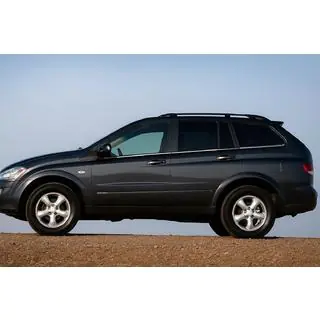 Наружные молдинги окон нержавейка (6 шт) SsangYong Kyron 2005-2014 гг. фото 1