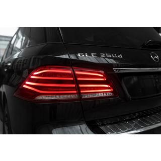 Задние фонари Европа (2 шт) Mercedes GLE/ML сlass W166 2011-2018 гг. фото 2