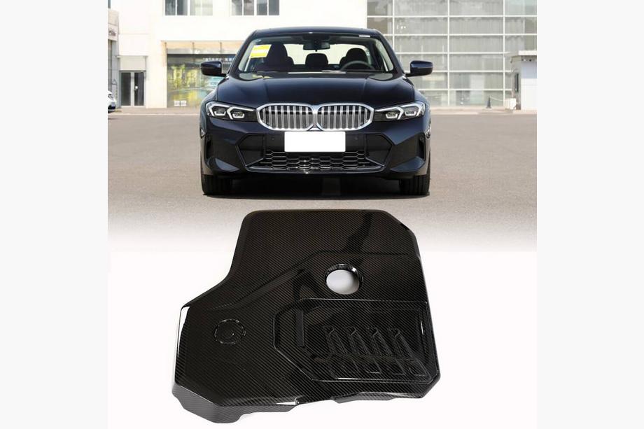 BMW 3 серия G20/G21 2018- гг. Крышка двигателя (2022+, Карбон) Фото 1