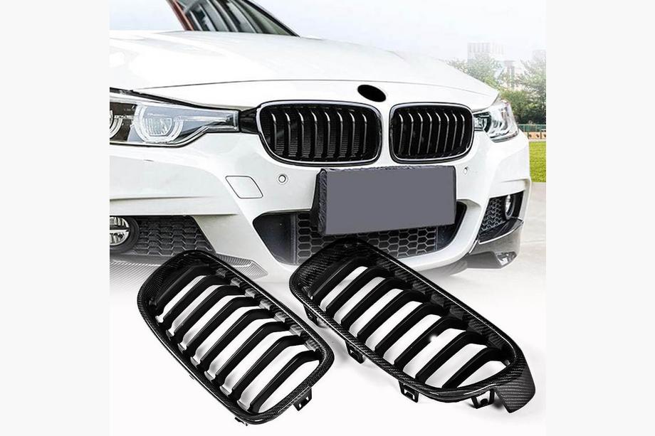 BMW 3 серия F30/F31 2012-2019 гг. Ноздри 1 Полоса (Карбон) Фото 1