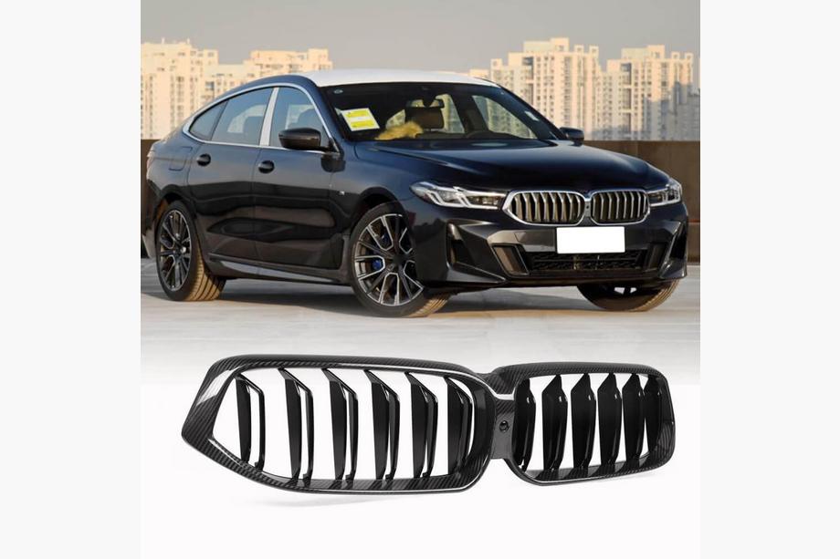 BMW 6 серия G32 2017- гг. Решетки M-Look V2 (2020-2023, Карбон) Фото 1