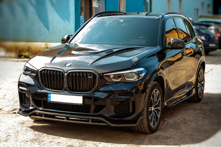 BMW X5 G05 2019–2026 гг. Решетки M-Look V1 (2018-2022, Карбон) Фото 7