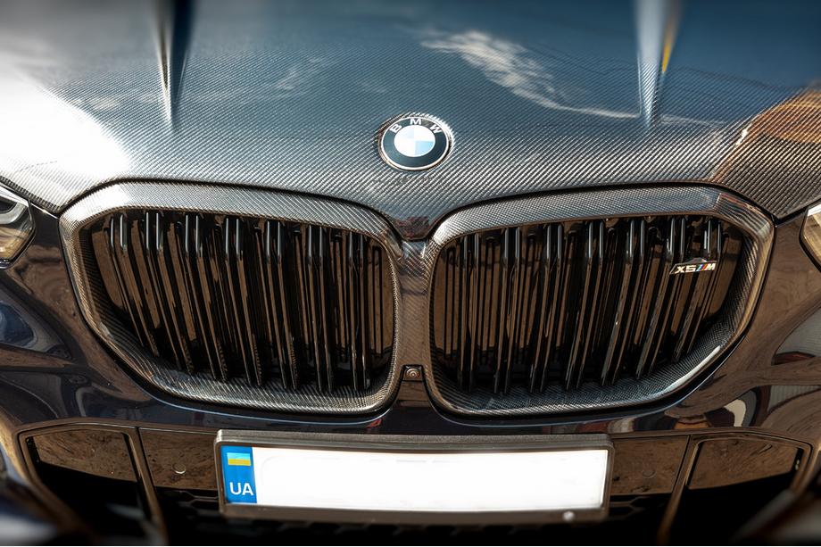 BMW X5 G05 2019–2026 гг. Решетки M-Look V1 (2018-2022, Карбон) Фото 2