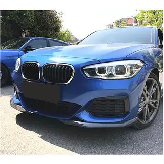 Накладки на передний бампер Flap (для M-Sport 2015-2019, Карбон) фото 3