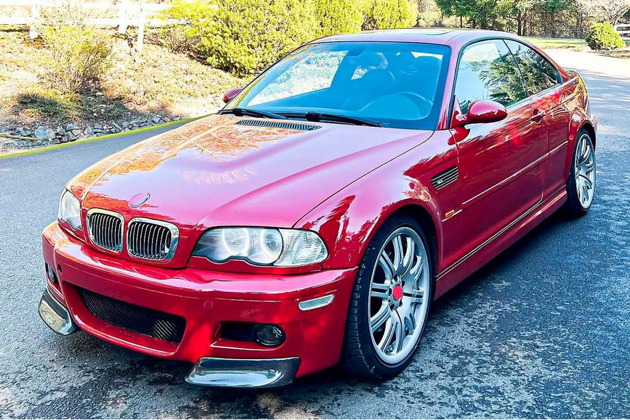 BMW 3 серия E46 1998-2006 гг. Накладки Flap на передний бампер (для M3, Карбон) Фото 6