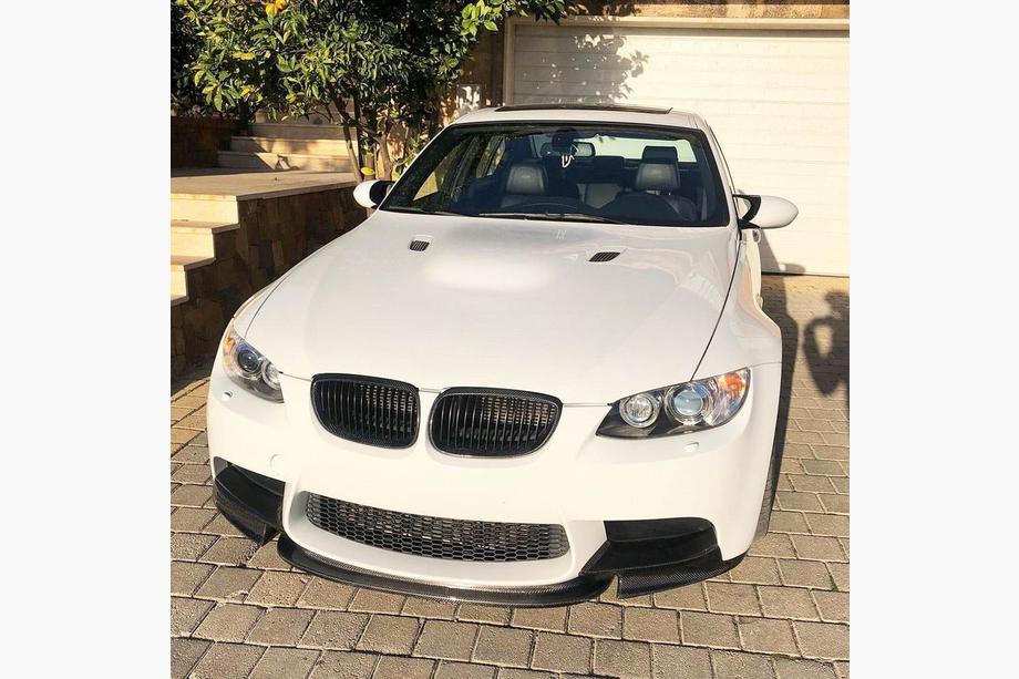 BMW 3 серия E92/E93 2006–2013 гг. Накладки Flap на передний бампер Карбон (для M3, Карбон) Фото 3