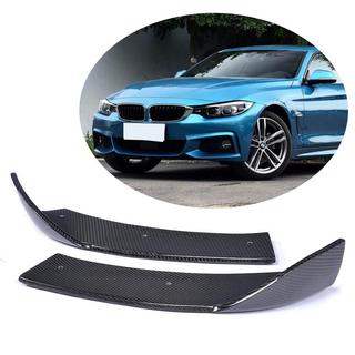 Накладки Flap на передний бампер (для M-Sport, Карбон) BMW 4 серия F32/F33/F36 2012-2020 гг. фото 1