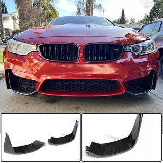 Передняя губа бампера Flap V3 (для F80, Карбон) BMW 3 серия F30/F31 2012-2019 гг. фото 1