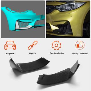 Передняя губа бампера Flap V3 (для F80, Карбон) BMW 3 серия F30/F31 2012-2019 гг. фото 3