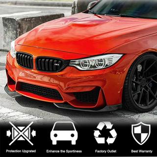 Передний бампер лип Flap V2 (для F82/F83, Карбон) BMW 4 серия F32/F33/F36 2012-2020 гг. фото 2