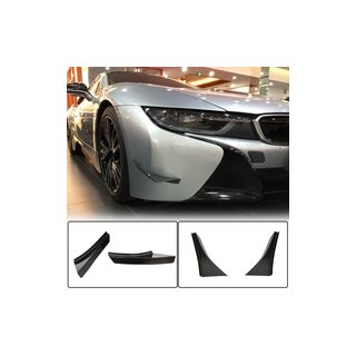 Флапсы на передний бампер (Карбон) BMW I8 2014-2020 гг. фото 3