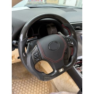 Анатомический руль в сборе (карбон, дизайн 2020) Lexus GS 2011-2020 гг. фото 2