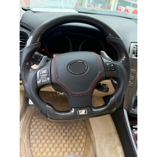 Анатомический руль в сборе (карбон, дизайн 2020) Lexus GS 2011-2020 гг. фото 1
