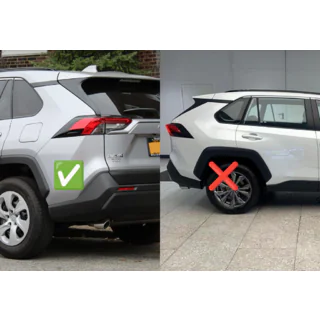Брызговики Premium 2022+ (Короткая арка, 4 шт) Toyota Rav 4 2019–2025 гг. фото 2