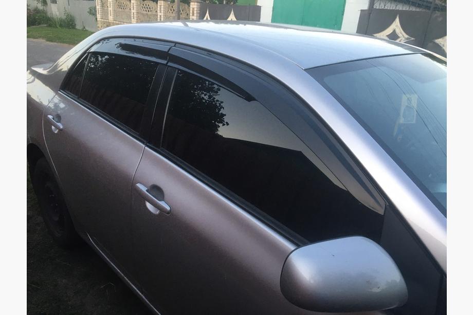 Toyota Corolla 2007-2013 гг. Ветровики на окна (4 шт., Sunplex Sport) Фото 3