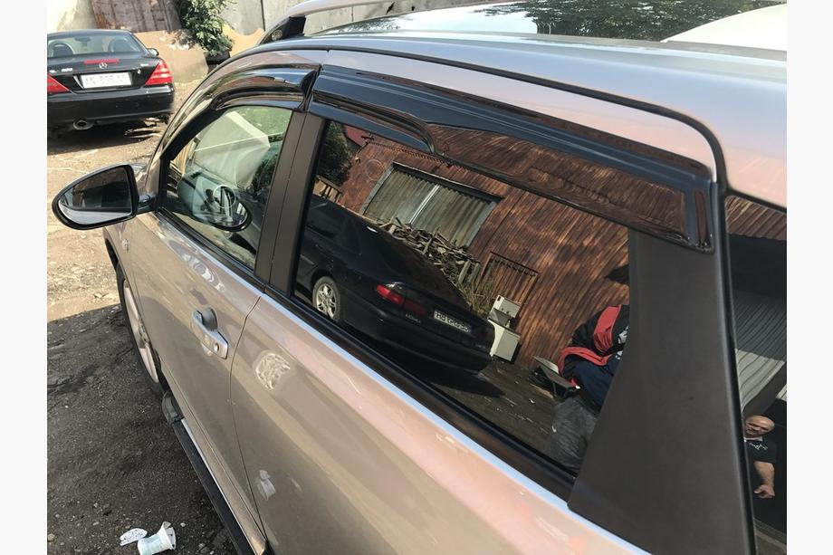 Nissan Qashqai 2007-2010 гг. Ветровики на окна (4шт, Sport) Фото 2
