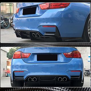 Накладка на задний бампер Flap (для F80, Карбон) BMW 3 серия F30/F31 2012-2019 гг. фото 4