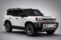 Toyota Land Cruiser Prado 250 2023- гг. Рейлинги на крышу OEM черные (алюминий) фото 5