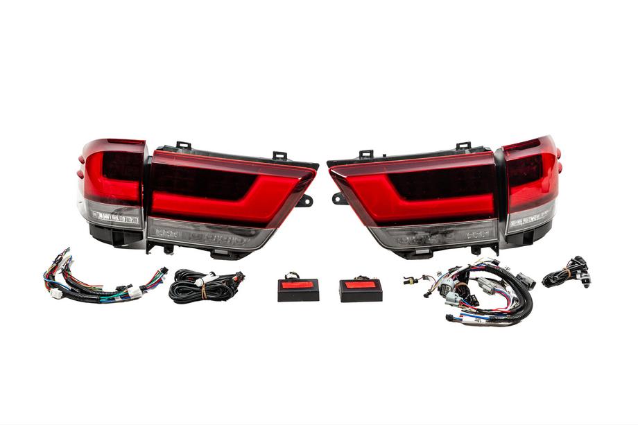 Toyota Land Cruiser 300 2021- гг. Задние фонари V1 (2 шт.) Image