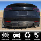 Tesla Model 3 2017- гг. Диффузор заднего бампера FRP V5 (2016-2022) фото 2