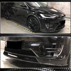 Tesla Model X 2015- гг. Передний Бампер Лип Карбон V2 (2016-2020) фото 4