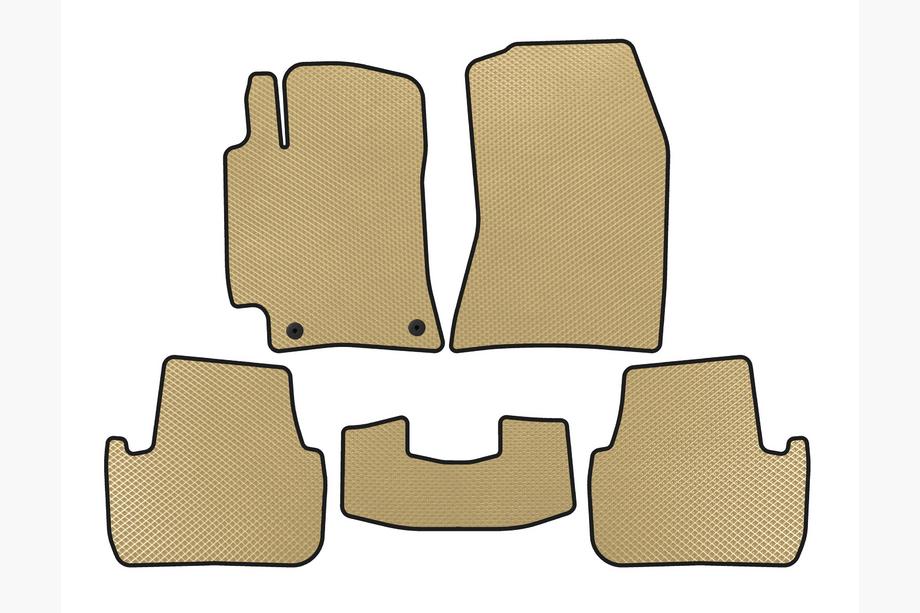 Lexus IS 1998-2005 гг. Коврики EVA (Бежевые) Image
