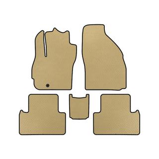Mazda 5 2005-2009 Коврики EVA (2 ряда, 7-местный, Бежевый)