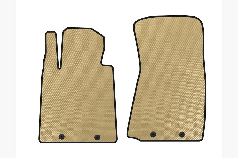 Nissan 370Z 2008-2021 гг. Коврики EVA (Купе, Бежевые) Image
