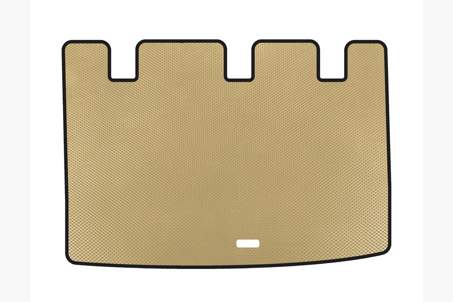Kia Rio 2005-2011 гг. Коврик в багажник EVA (HB, Бежевый) Image