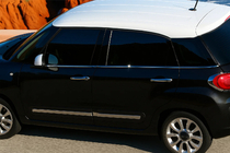 Fiat 500/500L 2013-2022 гг. Молдинги стекол (6 шт, нержавейка) фото 9
