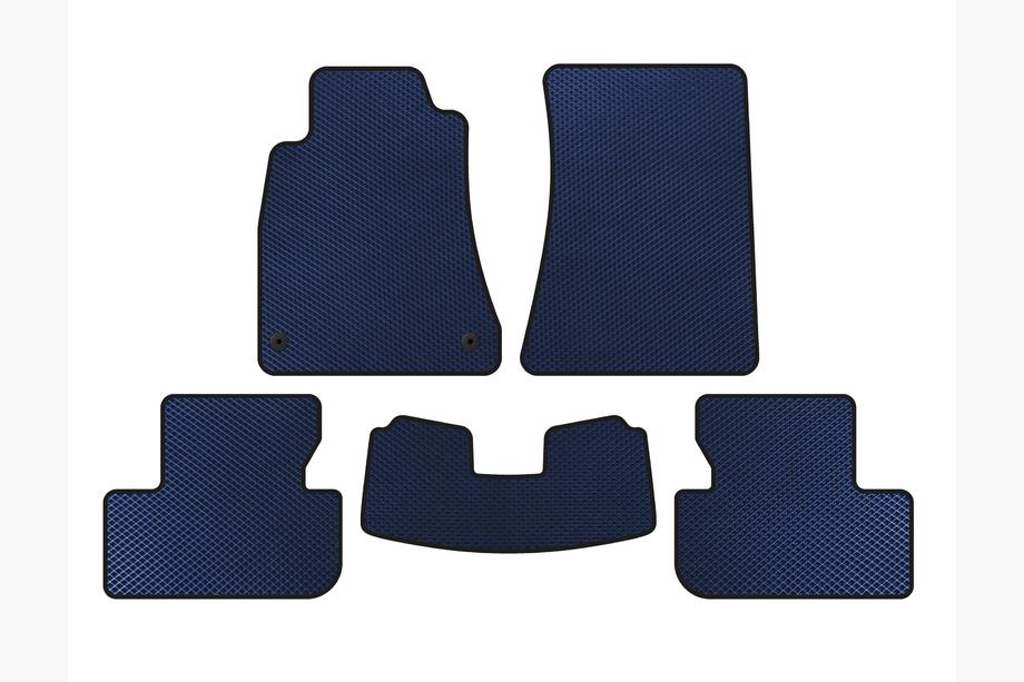 Lexus IS 2005-2013 гг. Коврики EVA (SD, 2WD, Синий) Image
