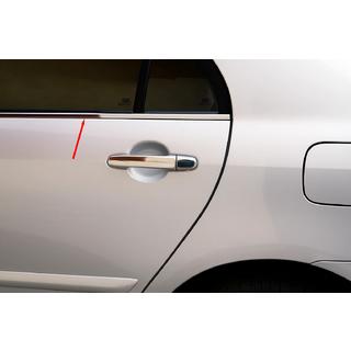 TOYOTA VERSO Наружняя окантовка стекол (нерж.) 4 шт.