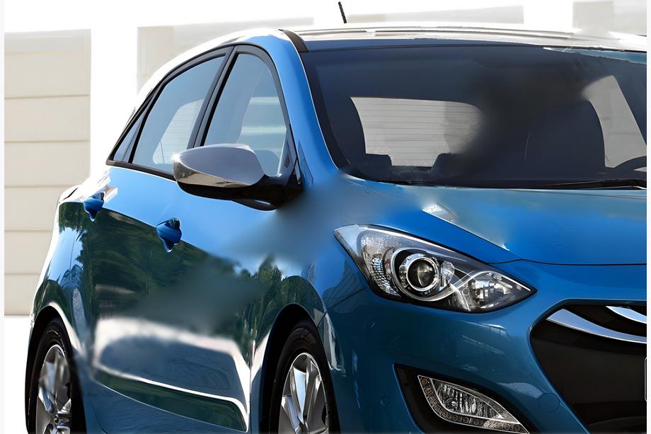 Hyundai I-30 2012-2017 гг. Накладки на зеркала без поворотника (2 шт., нержавейка) Image