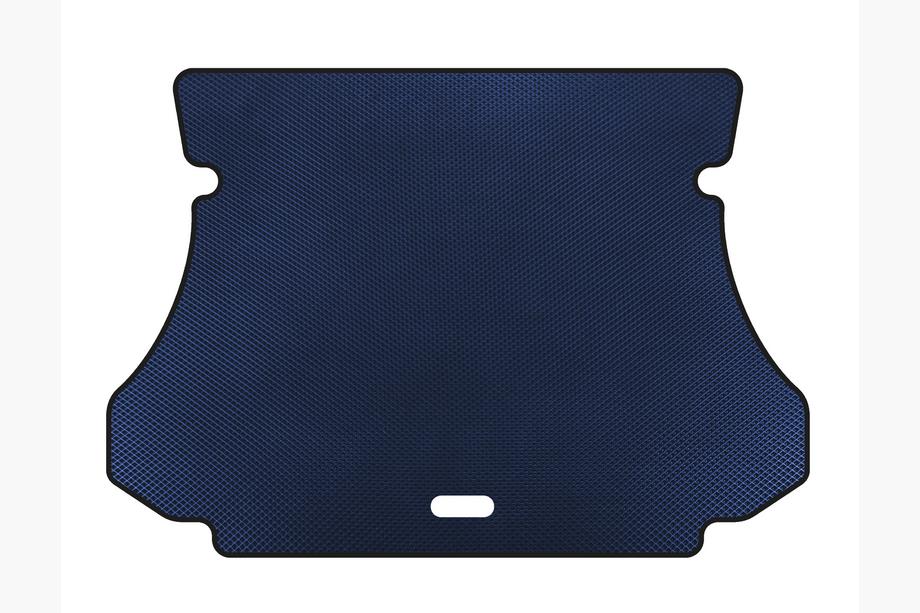 Hyundai Santa Fe 1 2000-2006 гг. Коврик в багажник EVA (Синий) Image