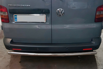 Volkswagen T5 Multivan 2003–2010 гг. Задняя дуга AK002 (нержавейка) фото 1
