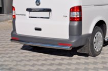 Volkswagen T5 Multivan 2003–2010 гг. Задняя дуга AK002 (нержавейка) фото 3