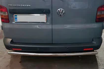 Volkswagen T5 Caravelle 2004-2010 гг. Задняя дуга AK002 (нержавейка) фото 4